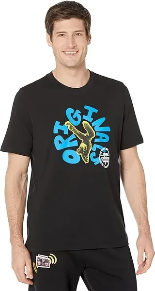 adidas Originals Unite Short Sleeve Tee (Black) Men's Clothing