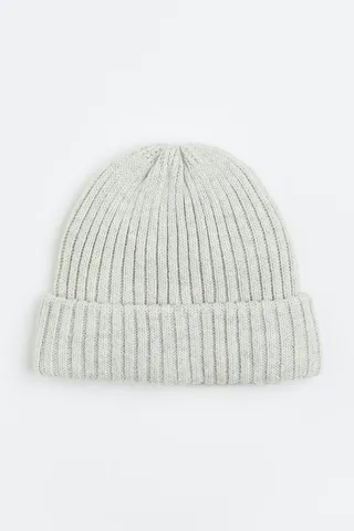 Rib-knit Hat