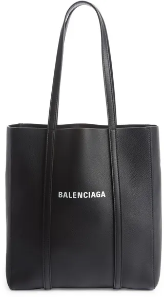 Extra Small Everyday Logo Calfskin Tote