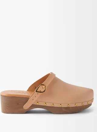 Leather Clogs