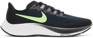 Nike Black & Green Air Zoom Pegasus 37 Sneakers