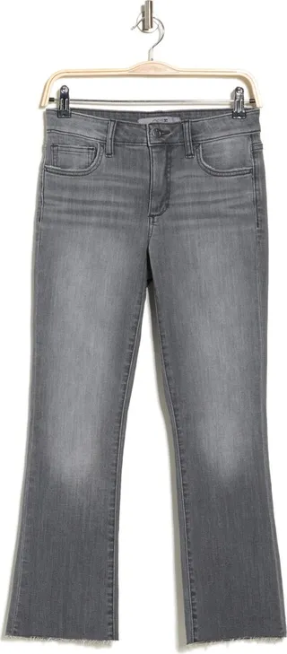 Mid Rise Crop Boot Cut Jeans