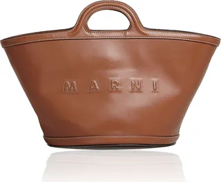Women's Small Tropicalia Leather Tote Bag