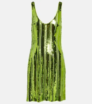 Embellished minidress