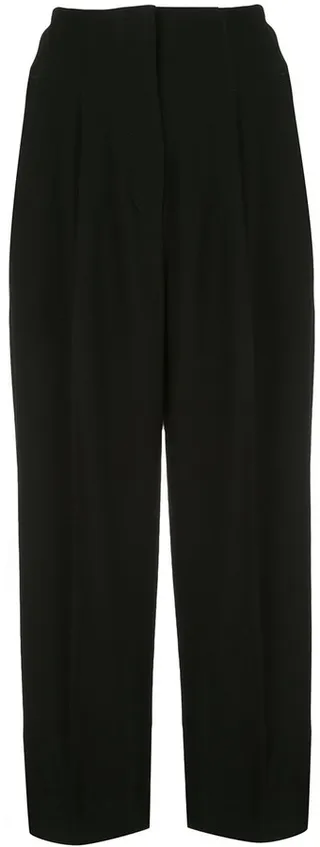 High-Rise Cropped Trousers