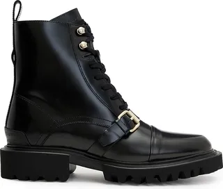 Tori Leather Combat Boots