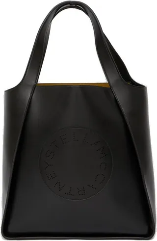 Stella McCartney Logo Perforated Tote Bag