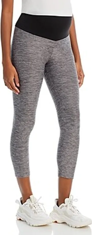 Hue Under-Belly Soft Knit Maternity Leggings