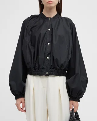 Waterproof Rain-Shield Bomber Jacket