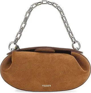 Yuzefi Dinner Roll Chain Link Shoulder Bag