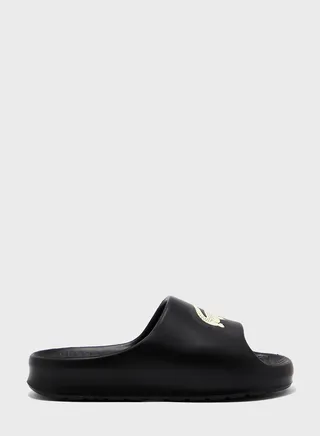 Croco One Strap Slides