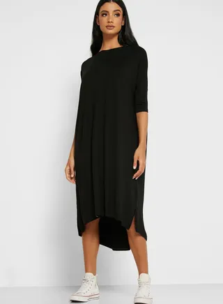 Oversized T-Shirt Midi Dress