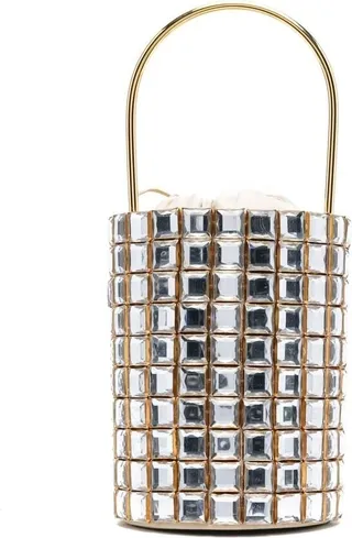 Glass Crystal-Embellished Tote Bag