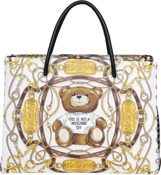 Moschino Teddy Logo Tote Bag