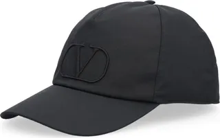 Valentino Logo Embroidered Baseball Cap