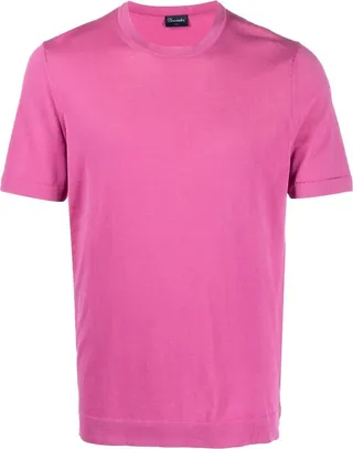 crew-neck short-sleeve T-shirt