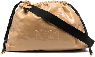 Logo-Embossed Crossbody Bag