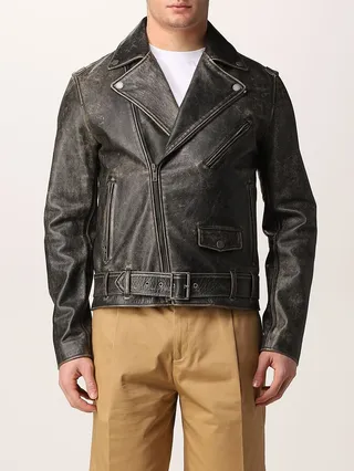 Golden Goose leather jacket
