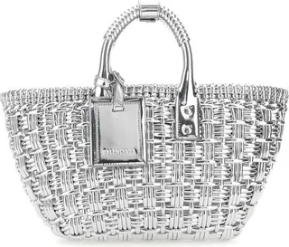 Balenciaga Bistro Interwoven Basket Bag