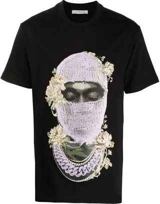 graphic-print cotton T-shirt