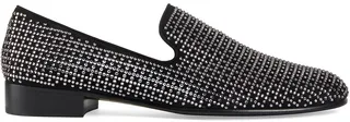 Lewis crystal embellished loafers