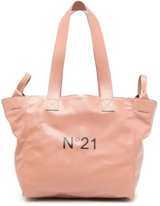 Logo-Print Tote Bag