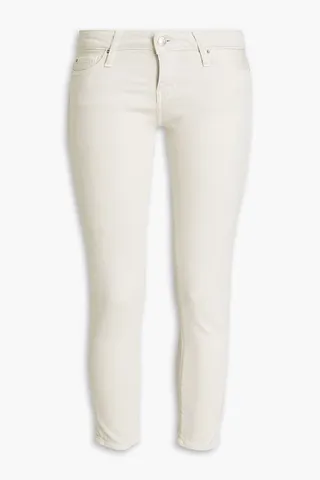 Alyson cropped mid-rise skinny jeans