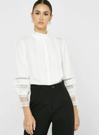 Laser Cutout Detail Top