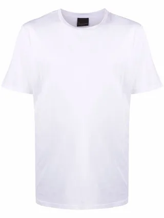 finished-edge cotton T-Shirt