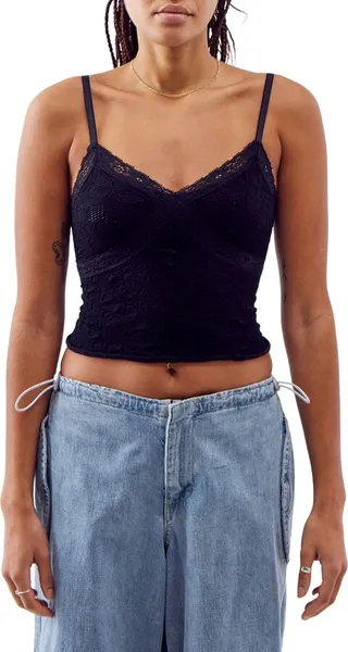 Cross Lace Seamless Camisole
