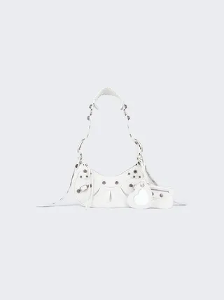 Le Cagole XS Shoulder Bag Optic White