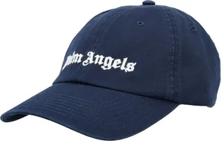 Palm Angels Logo Embroidered Baseball Cap