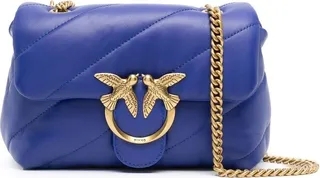 Love mini chevron-stitch bag