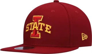 Men's New Era Cardinal Iowa State Cyclones 9FIFTY Snapback Hat