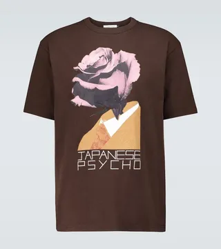 Japanese Psycho cotton T-shirt