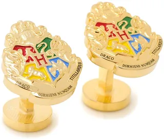 Hogwarts Crest Cuff Links