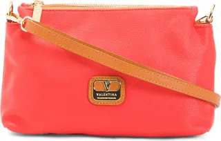 Made In Italy Leather Triple Entry Crossbody