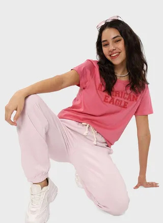 Crew Neck Logo T-Shirt