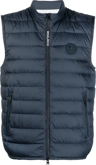 Logo-Patch Padded Gilet