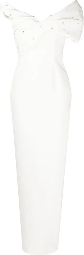 Matteo beaded gown