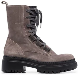 Begie lace-up combat boots
