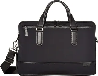 Tumi Harrison Sycamore Slim Brief (Black) Wallet