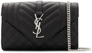 Monogram envelope shoulder bag