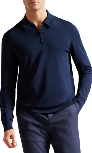 Viba Half Zip Polo Sweater