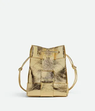 Small Cassette Cross-Body Bucket