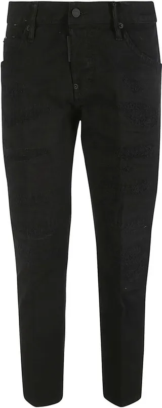 Distressed Detail Jeans