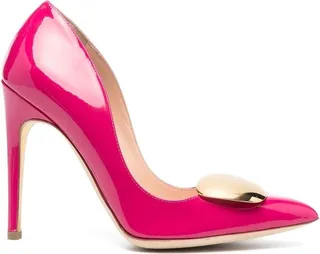 Pointed-Toe Stiletto-Heel Pumps