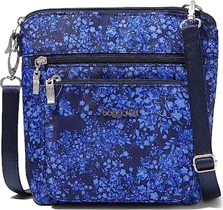 Baggallini Modern Pocket Crossbody (Ink Hydrangea) Cross Body Handbags