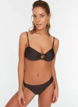 High Leg Bikini Bottom