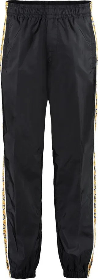 Track-pants With Contrasting Side Stripes